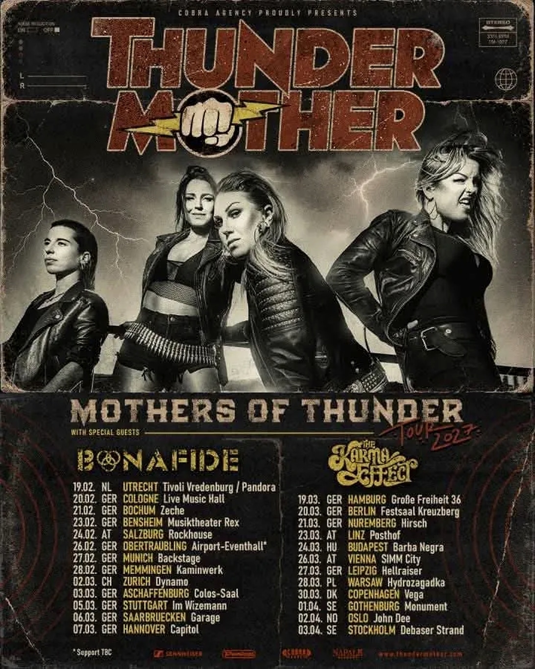 Thundermother: „Mothers Of Thunder“-Tour 2027