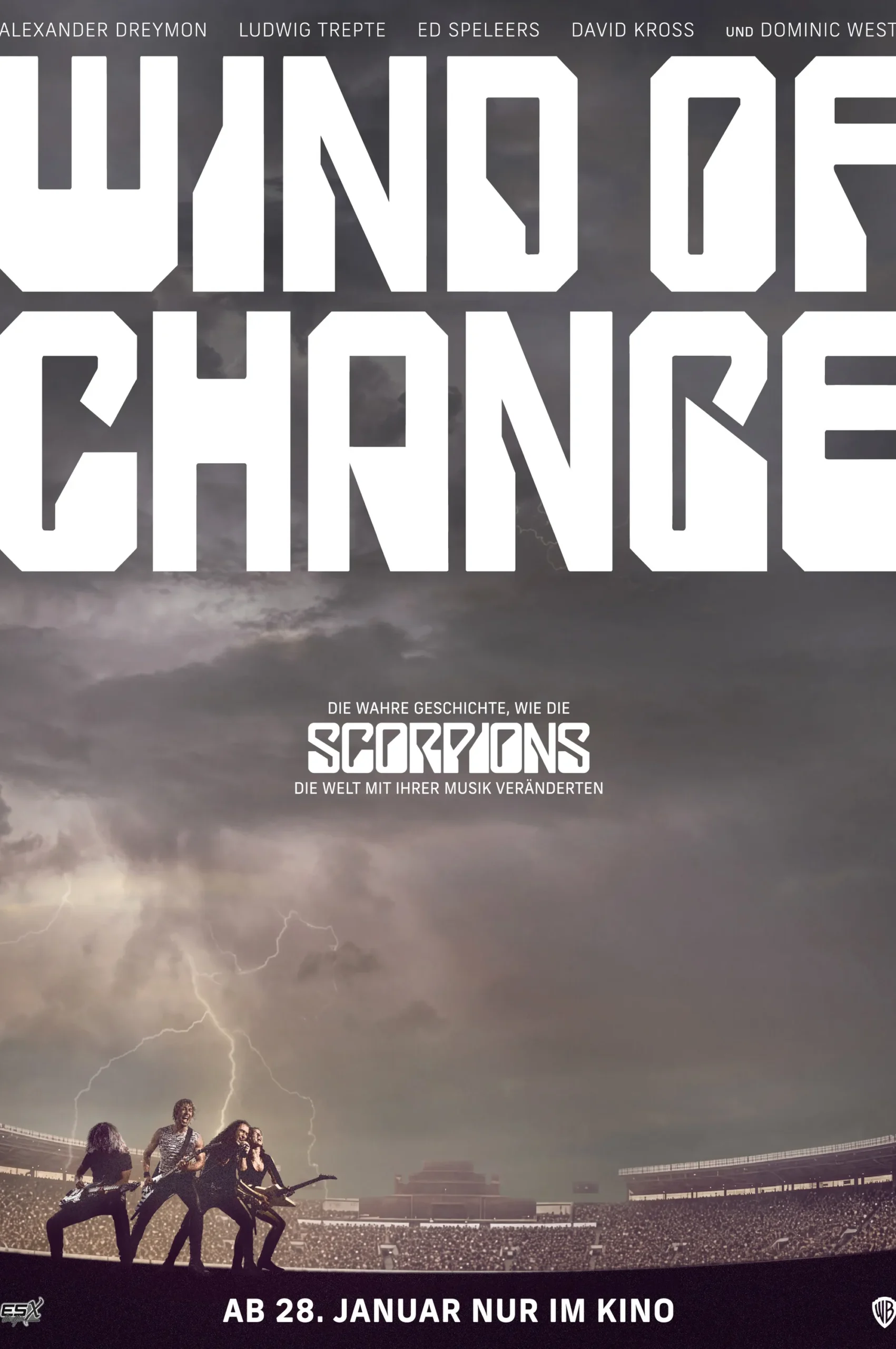 Scorpions-Biopic „Wind Of Change“ startet am 28. Januar 2027 in deutschen Kinos